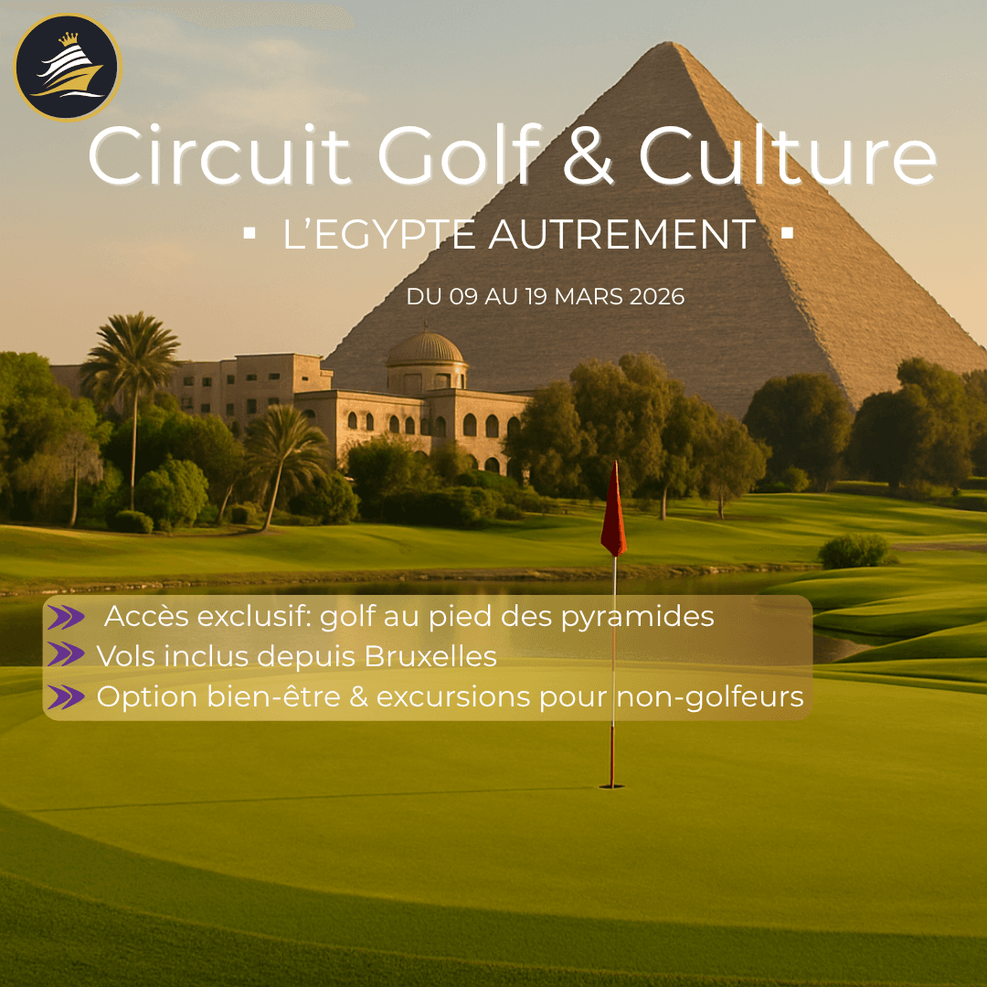 Circuit golf en Egypte avec croisière sur le Nil
